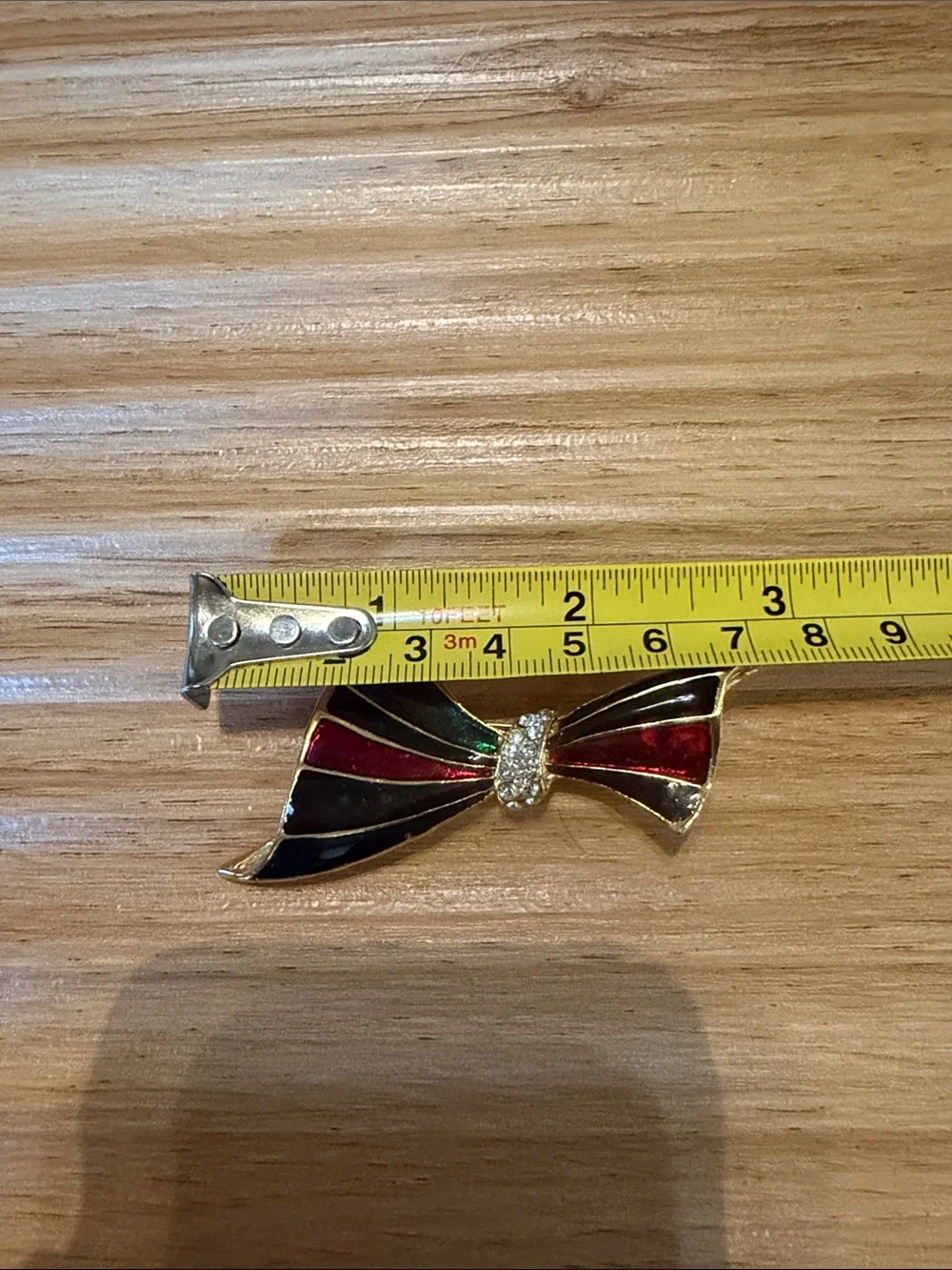 Multi Color Gold Brooch